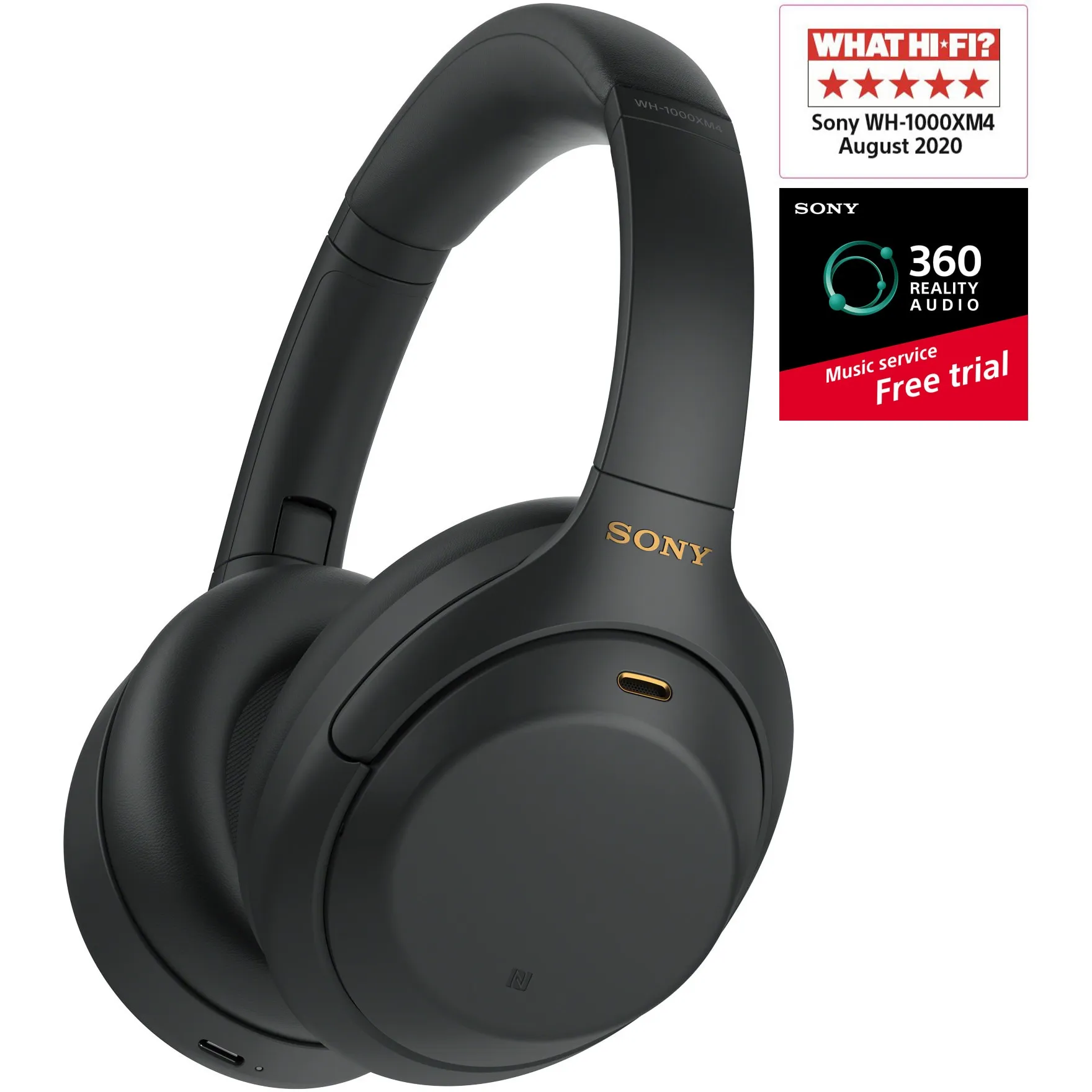 Casti Over the Ear Sony WH-1000XM4B Casti Over the Ear Sony WH-1000XM4B