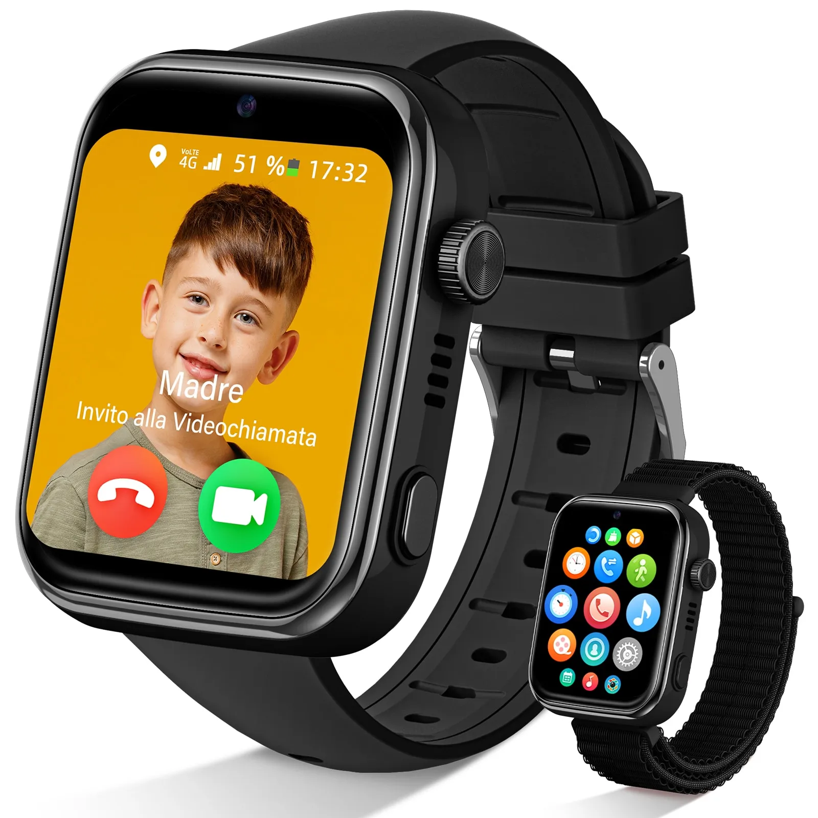 Ceas smartwatch copii 4G GPS FOSMET