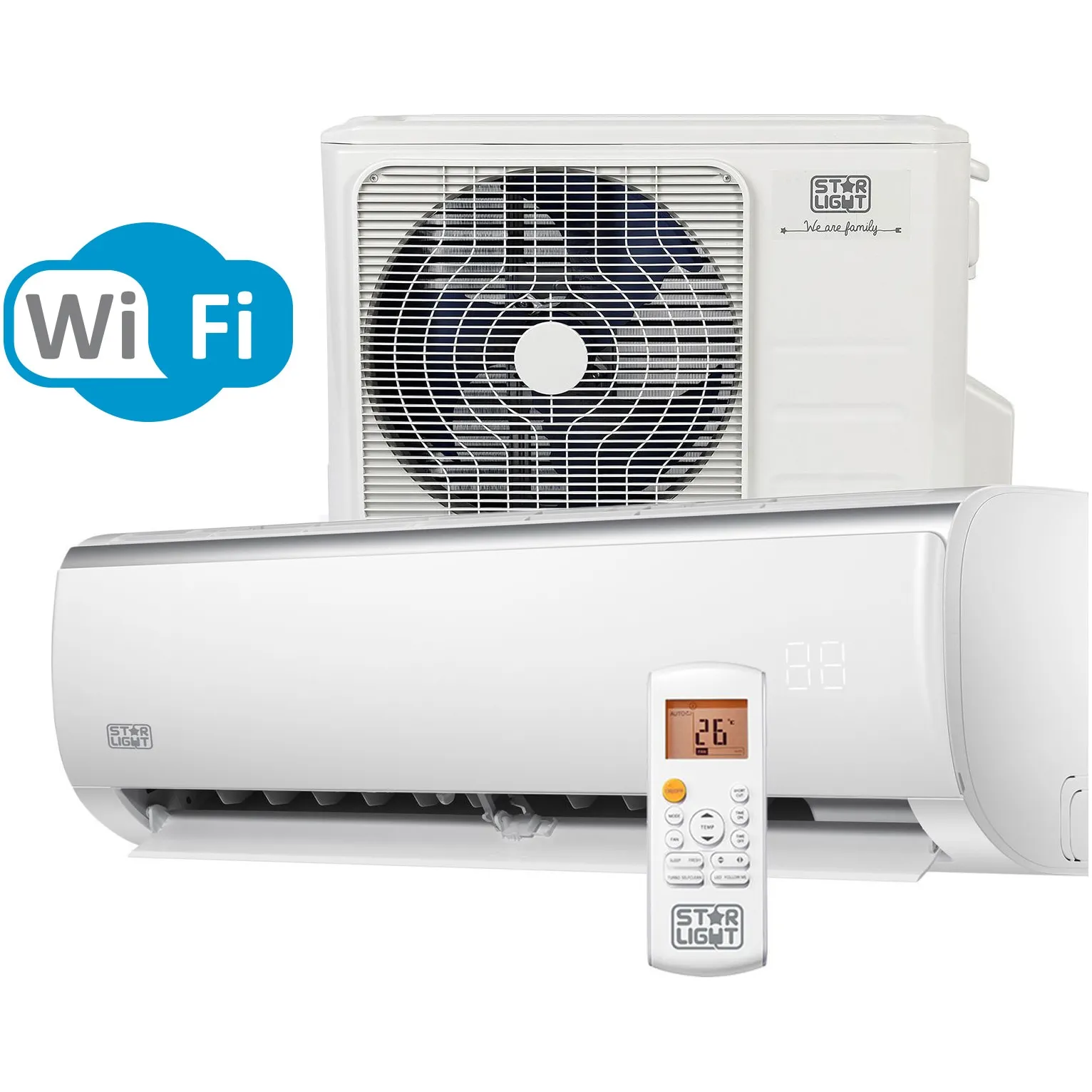 Aparat de aer conditionat Star-Light 12000 BTU Wi-Fi