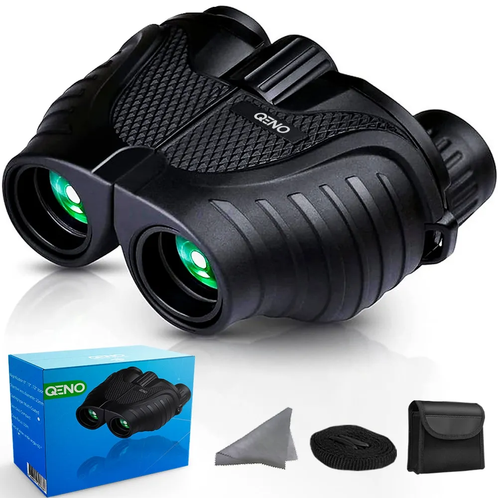 Binoclu 10x25 Qeno®️ Lentile Premium Prism BAK4 Binoclu 10x25 Qeno®️ Lentile Premium Prism BAK4