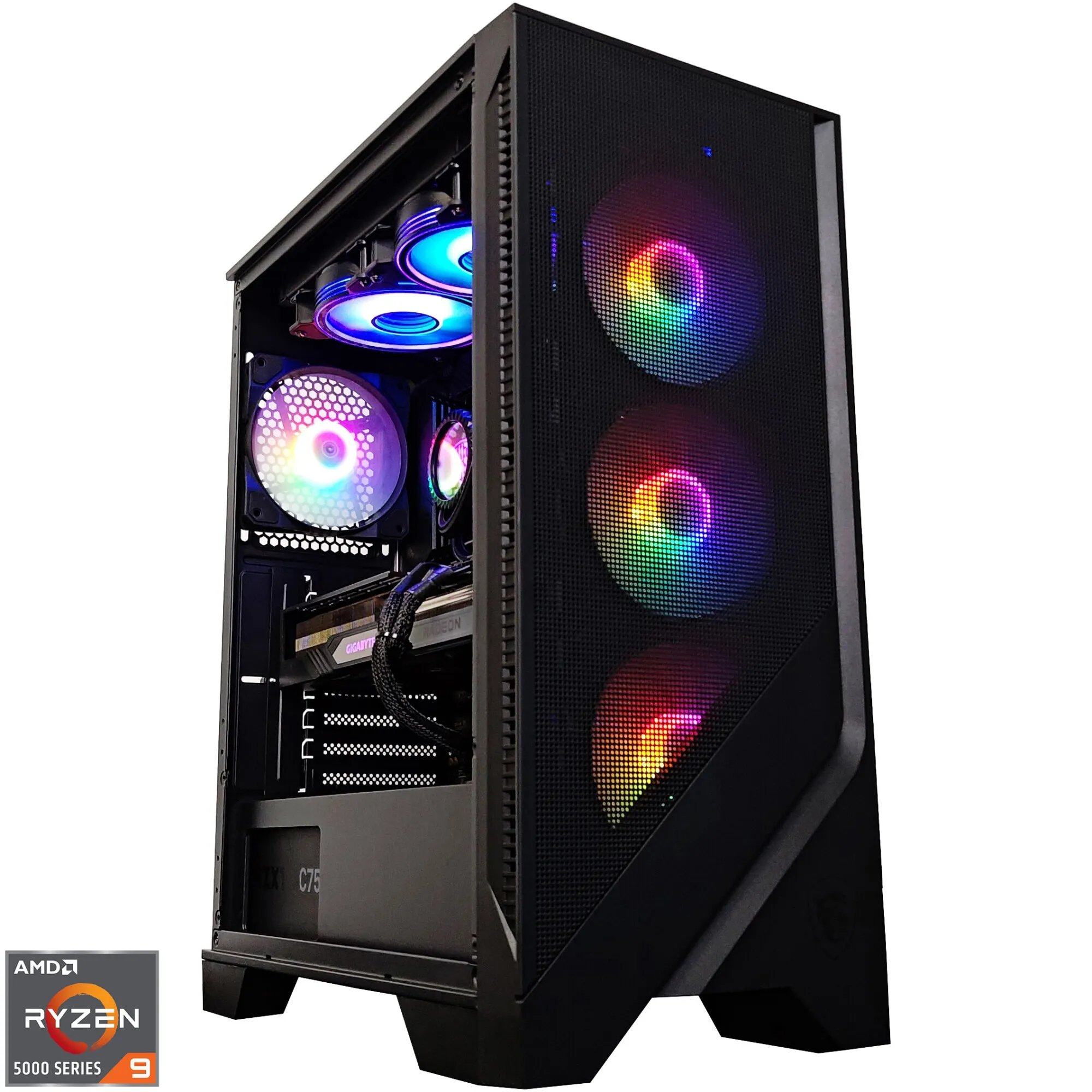 Sistem Desktop PC Gaming A+ cu procesor AMD Ryzen™ 9 5900X pana la 4.8GHz Sistem Desktop PC Gaming A+ cu procesor AMD Ryzen™ 9 5900X pana la 4.8GHz