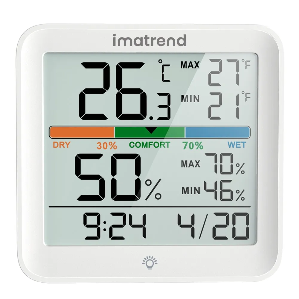 Termometru Digital si Higrometru Meteo IMA Trend YG5275 Pro